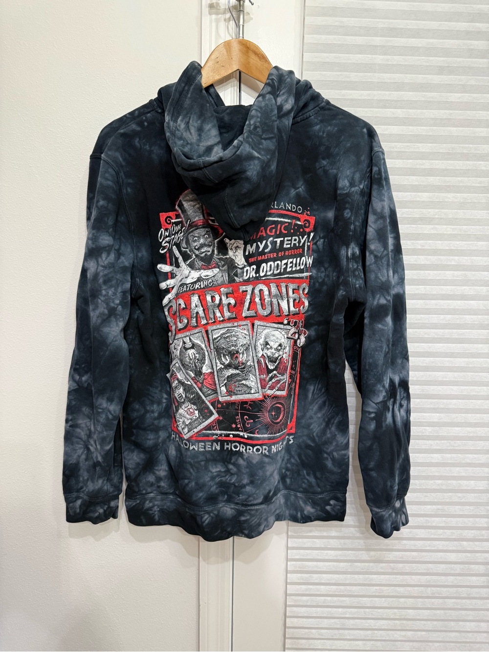 Universal Halloween Horror Nights 2023 Dr Oddfellow hoodie